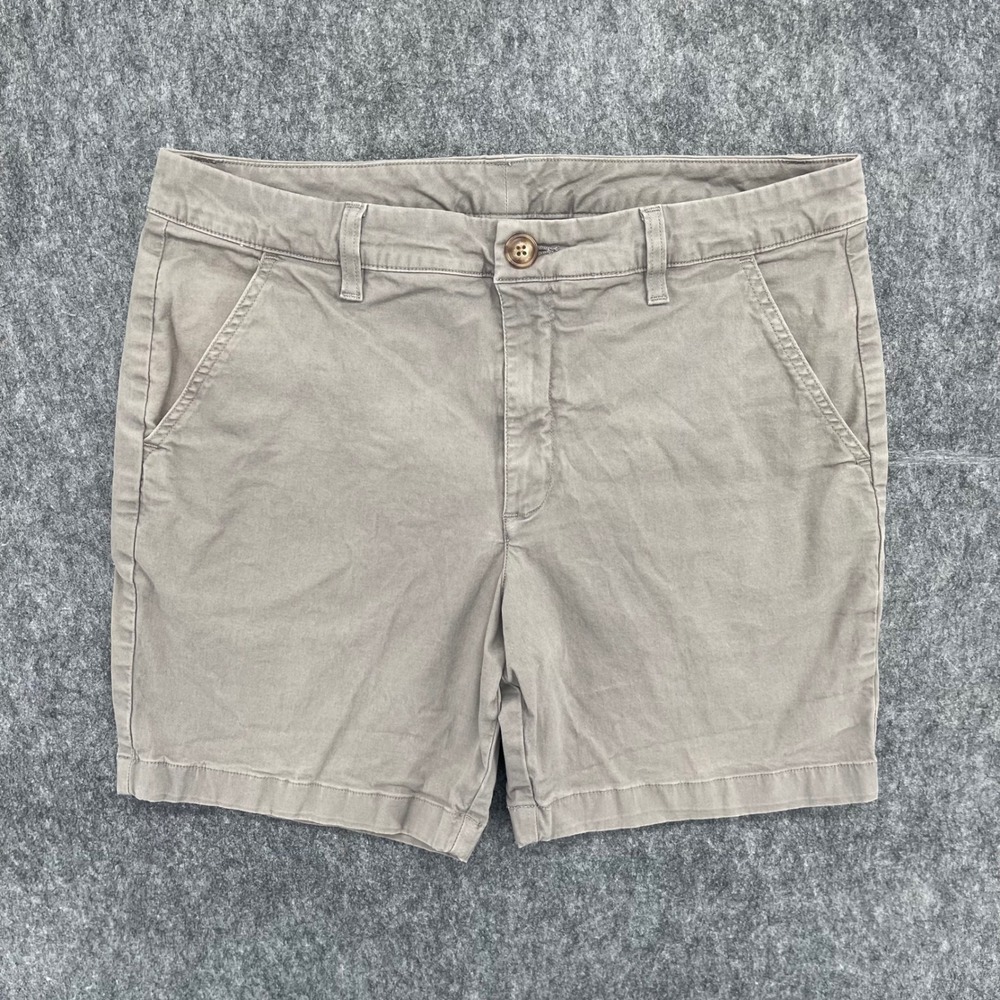 Chubbies Shorts Mens 32 Gray Chino 6" Inseam